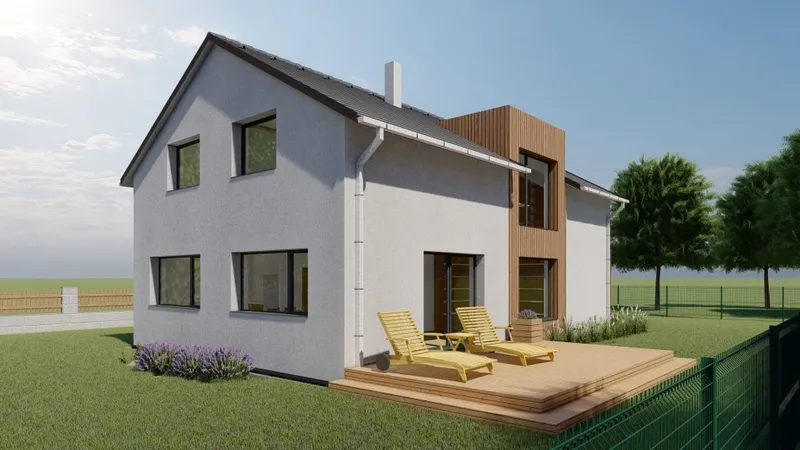 Rodinný dům – Hradec nad Svitavou – vizualizace 2