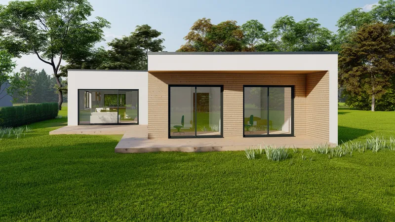 Rodinný dům – Moravský Písek II – vizualizace 1
