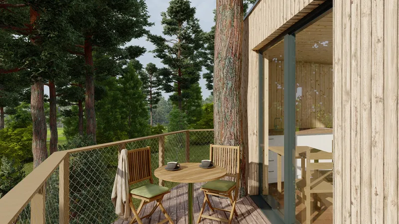 Tree house – Bojkovice – vizualizace 4