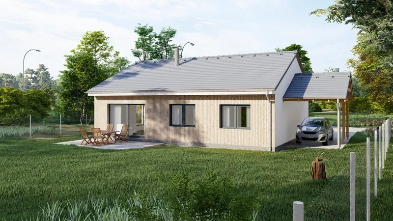 Rodinný dům – Zadní Arnoštov – vizualizace 1