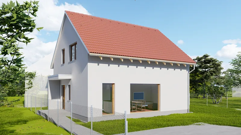 Rodinný dům – Brumov-Bylnice – vizualizace návrhu
