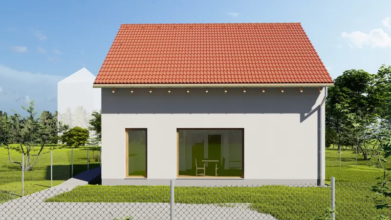Rodinný dům – Brumov-Bylnice – vizualizace 2