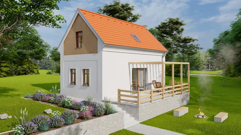 Typové domy pro dodavatele dřevostaveb StarHaus – vizualizace 8