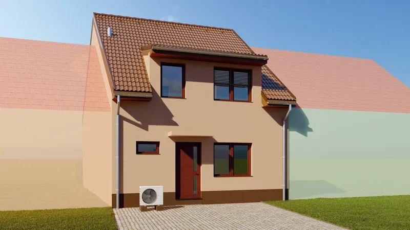 Rodinný dům – Újezd u Brna – vizualizace 1