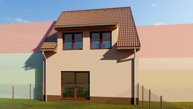 Rodinný dům – Újezd u Brna – vizualizace 2